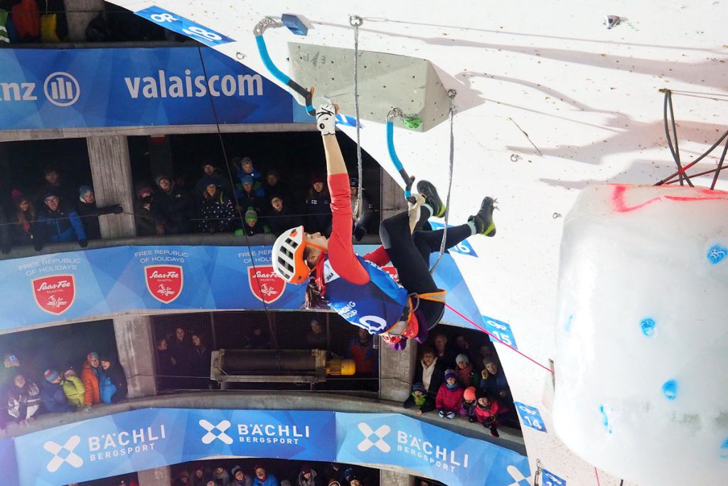 SaasFee Where World Titles Are Decided UIAA Ice Climbing