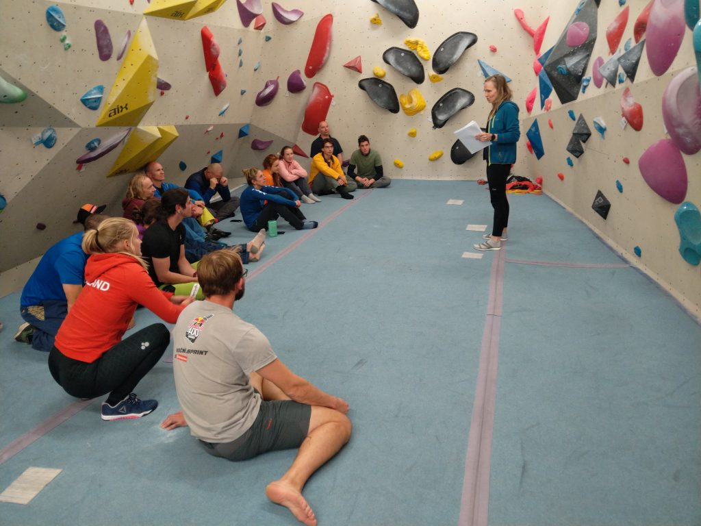 UIAA Ice Climbing Athlete Training Camp to start the season UIAA